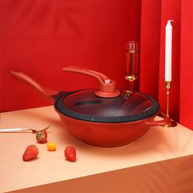 班尼太太气垫节能炒锅多功能不粘锅耐用锅具家用平底锅电磁炉适用