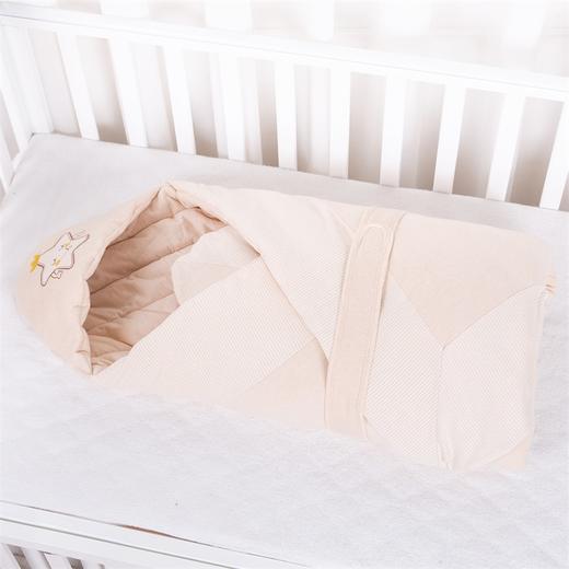 贝贝怡新生儿抱盖被秋冬季加厚保暖宝宝被