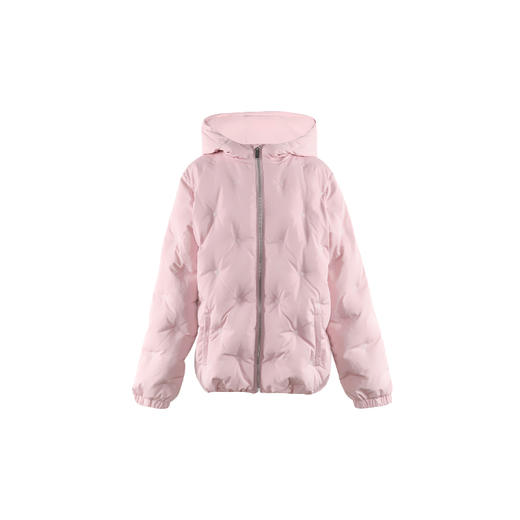 METTE童装女宝90白鹅绒加厚羽绒服2020年冬时尚连帽公主可爱外套 商品图5