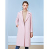 EITIE爱特爱女装秋款时尚气质翻领通勤显瘦直筒羊毛呢大衣女外套D2014507 商品缩略图2
