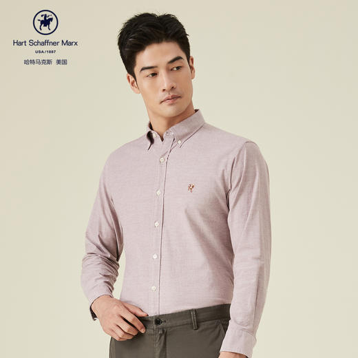 哈特马克斯秋男士休闲长袖衬衫16788