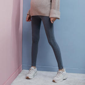 嫚熙拼接款孕妇打底裤