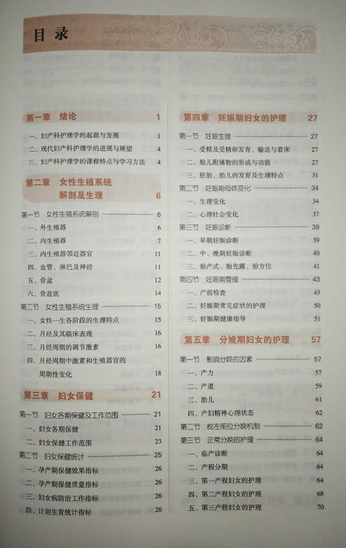 妇产科护理学 新世纪第3三版 全国高等中医药院校规划教材 第十10版 十三五规划教材 冯进主编 供护理学专业用9787513233552 商品图2