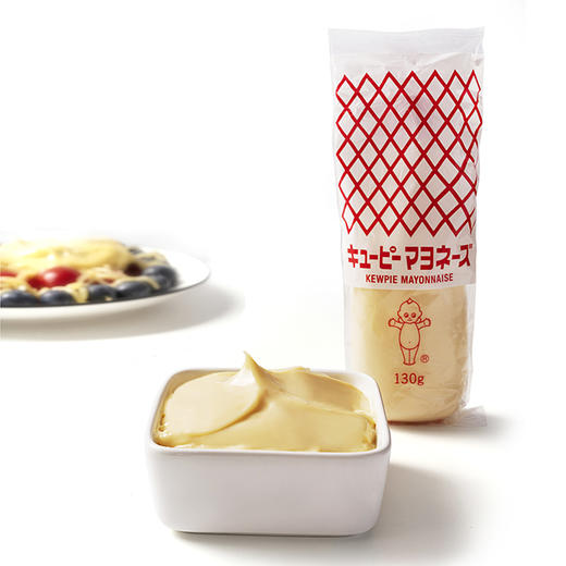 日本进口丘比蛋黄酱130g家用蔬菜水果沙拉汉堡酱