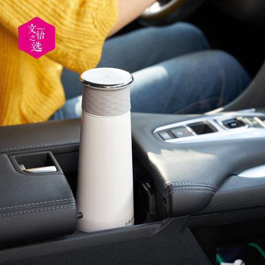 【文怡之选】东菱便携烧水杯 机身小巧 方便携带 密封不撒漏 保温杯  电水壶 烧水壶 300ml 3色可选 商品图1