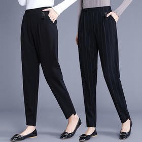 RDDZ-536-5休闲裤女直筒长裤高腰女装中年女裤