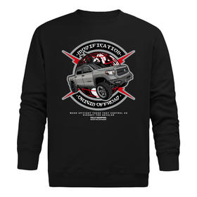 自由基地新款toyota坦途圆领套头卫衣秋冬休闲衫 NMT-1222