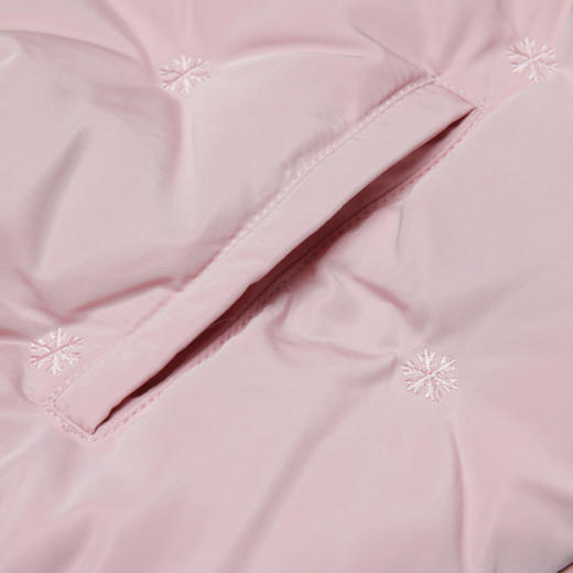 METTE童装女宝90白鹅绒加厚羽绒服2020年冬时尚连帽公主可爱外套 商品图3