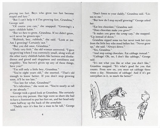 英文原版 小乔治的神奇魔药 George’s Marvelous Medicine 罗尔德达尔 Roald Dahl 儿童英语故事书 全英文版 进口书籍 正版 商品图1
