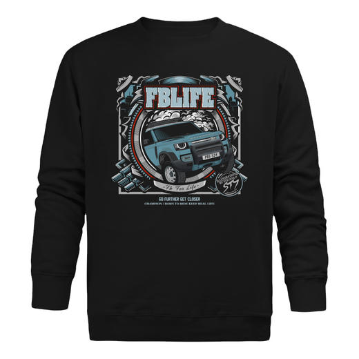 自由基地新款defender路虎卫士个性设计秋冬圆领卫衣常规款NMT-1221 商品图0