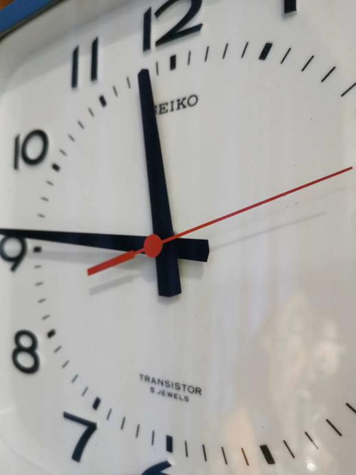 【破损特价】日本精工SEIKO挂钟 五钻 配色很美很复古 商品图3