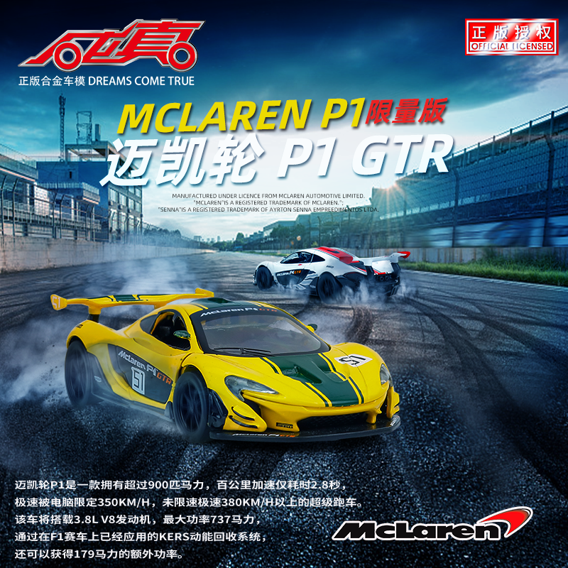 【经典系列】1:32迈凯伦P1