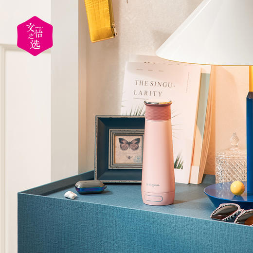 【文怡之选】东菱便携烧水杯 机身小巧 方便携带 密封不撒漏 保温杯  电水壶 烧水壶 300ml 3色可选 商品图0