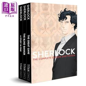 【中商原版】神探夏洛克1套装 英文原版 Sherlock Series 1 Boxed Set Steven Moffat, Mark Gatiss