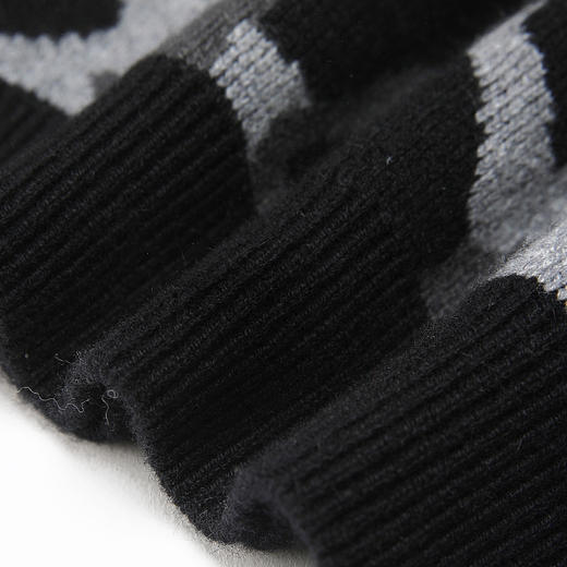 METTE羊绒世家童装男中大童100%山羊绒衫时尚迷彩半高领内搭针织毛衣 商品图3