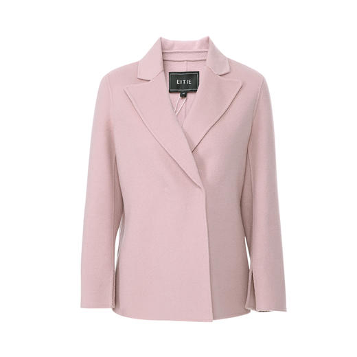 EITIE爱特爱秋冬新款洋气时尚气质百搭显瘦短款羊毛呢外套女6014703 商品图4