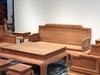 红桥红  家具严选  缅甸花梨（大果紫檀）  【弯腿 弯背素面沙发 223八件套】 商品缩略图4