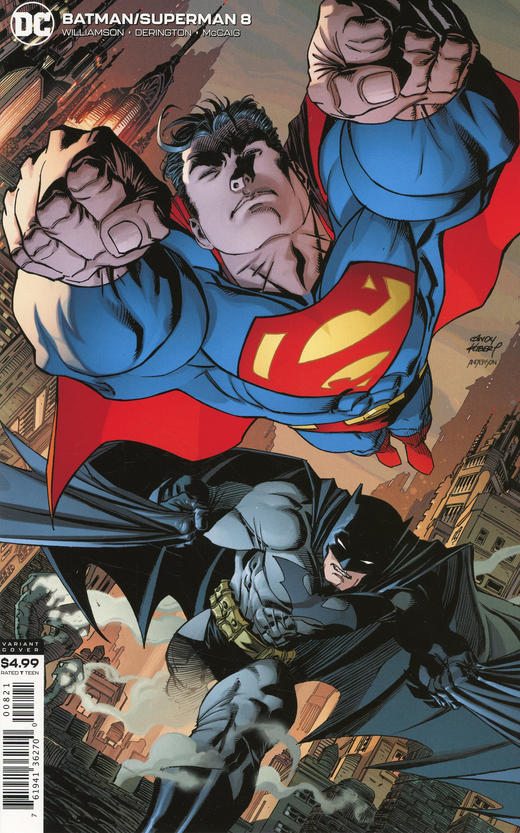 蝙蝠侠/超人 斜线 Batman/Superman V2（2019）变体 商品图10
