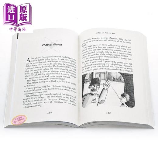 【中商原版】乔治的秘密钥匙Georges Secret Key 3 George and the big bang 英文原版小初文学 12岁 霍金Stephen Hawking 商品图3