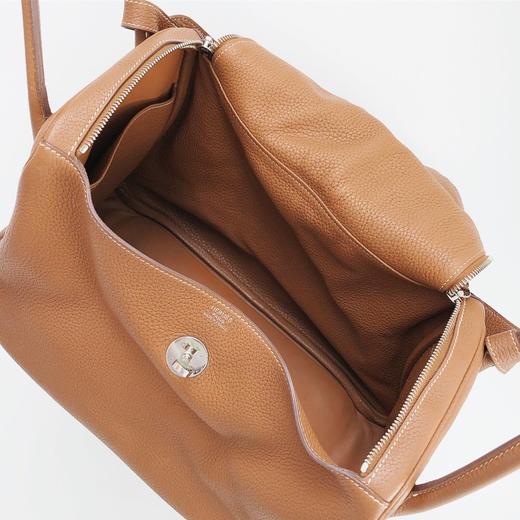 hermes爱马仕金棕色lindy34