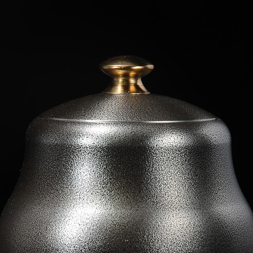 纯锡茶叶罐【禄】 商品图1