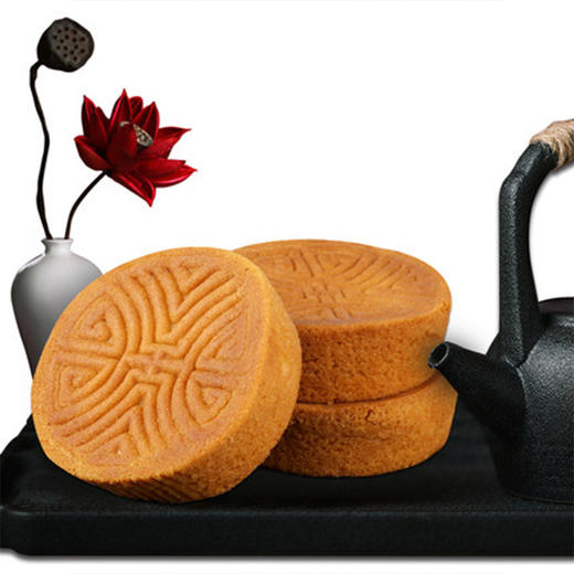 中华老字号—双合成中秋蛋月烧月饼80g 商品图4