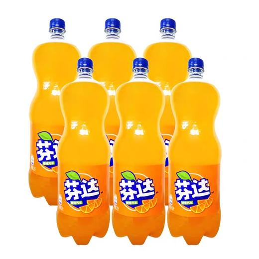 芬达橙味 2L*6瓶/件【下单3件送500ml可乐1瓶、5件送3瓶，可与可乐/雪碧混搭】 商品图1