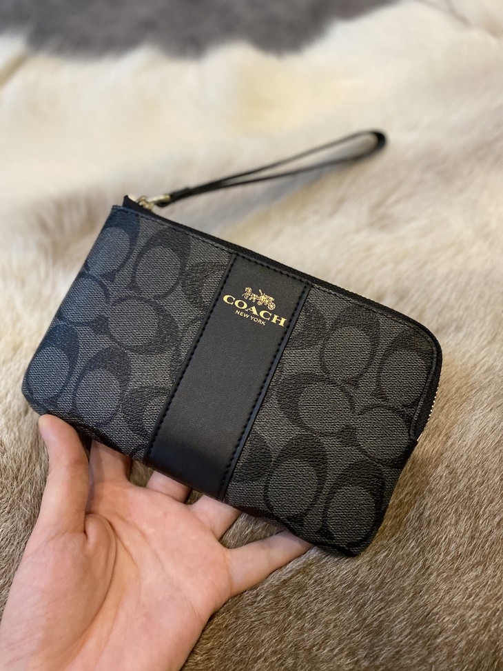 coach老花经典款手拿女士钱包