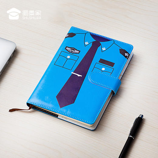 【衬衫款PU笔记本】量大可加微信采购  优选PU外皮 购买附送白色高光笔一只送礼礼品礼物 商品图2