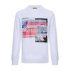 VERSACE JEANS 范思哲 男士棉质圆领长袖卫衣运动衫 白色 B7GTA7FV 30180 003 商品缩略图0