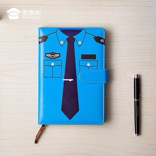 【衬衫款PU笔记本】量大可加微信采购  优选PU外皮 购买附送白色高光笔一只送礼礼品礼物 商品图0
