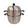 保帝克厨蒸美三层蒸锅28cm 商品缩略图0