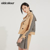 oldcolour秋季新款短款风衣外套半身裙套装GL31141836 商品缩略图3