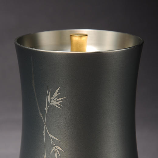 纯锡茶叶罐【竹】 商品图1