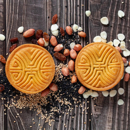 中华老字号—双合成中秋蛋月烧月饼80g 商品图2