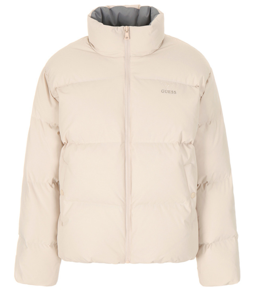 Guess Women's Short Down Puffer Jacket女生外套羽绒服#636363JPY带授权招加盟代理