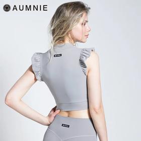 AUMNIE 荷叶纯粹背心 Ruffled Pure Tank