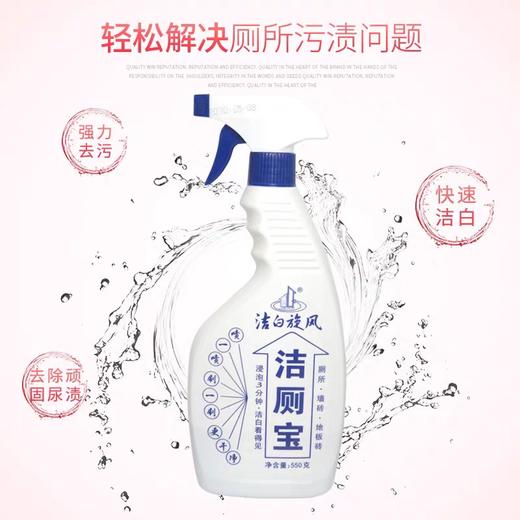 洁白旋风洁厕宝带喷头 550g/瓶 商品图1