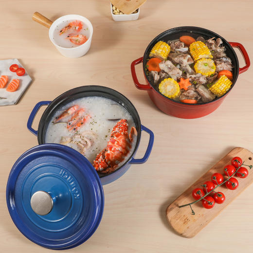 康巴赫欧式珐琅锅24cm 商品图1