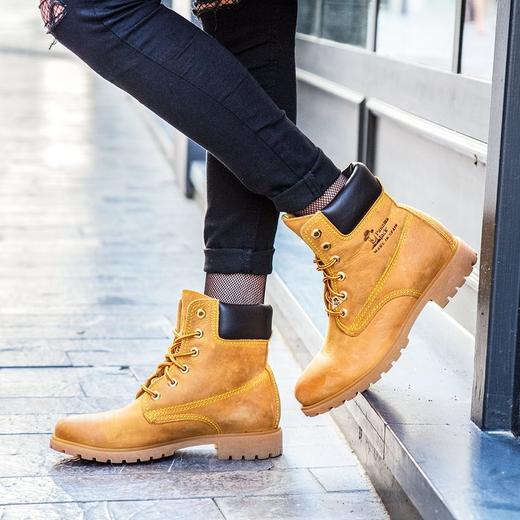 #断码特价36码#西班牙原产女款踝靴黄靴四季款P03B1（女款） 商品图9