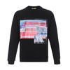 VERSACE JEANS 范思哲 男士棉质圆领长袖卫衣运动衫 黑色印花 B7GTA7FV 30180 899 商品缩略图0