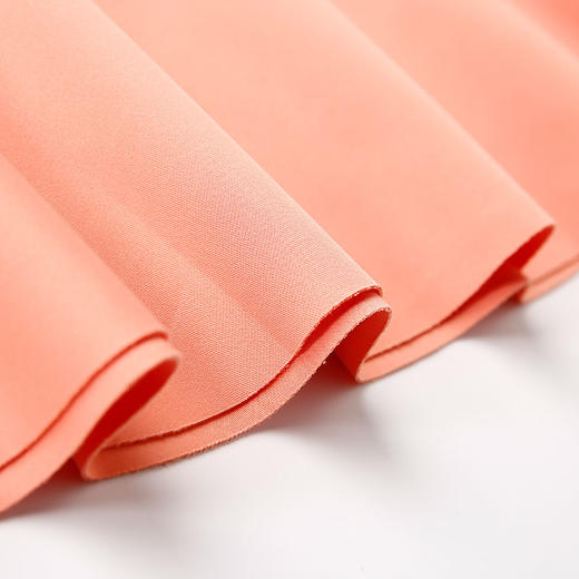 EITIE爱特爱女装夏季新款X型荷叶边短裙纯色半身裙高腰半裙5306004 商品图4