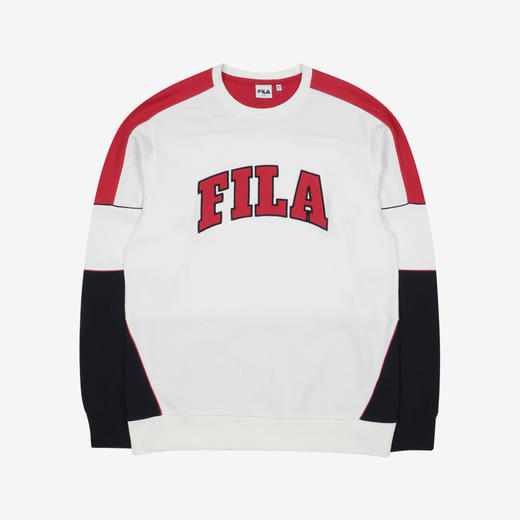 FILA斐乐韩国徽标常规版型运动衫FS2POC3123X_DRDJPY带授权招加盟代理 商品图0