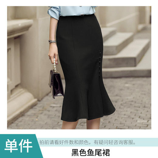 YAN-YL20822940女春秋长袖百搭衬衫洋气雪纺打底衫 商品图3