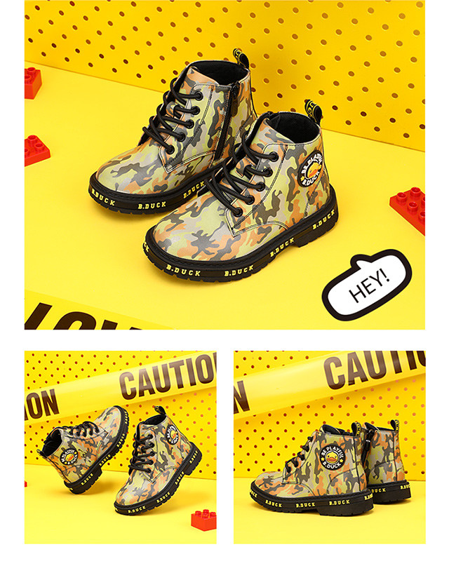 b850 b.duck小黄鸭马丁靴 b3182962