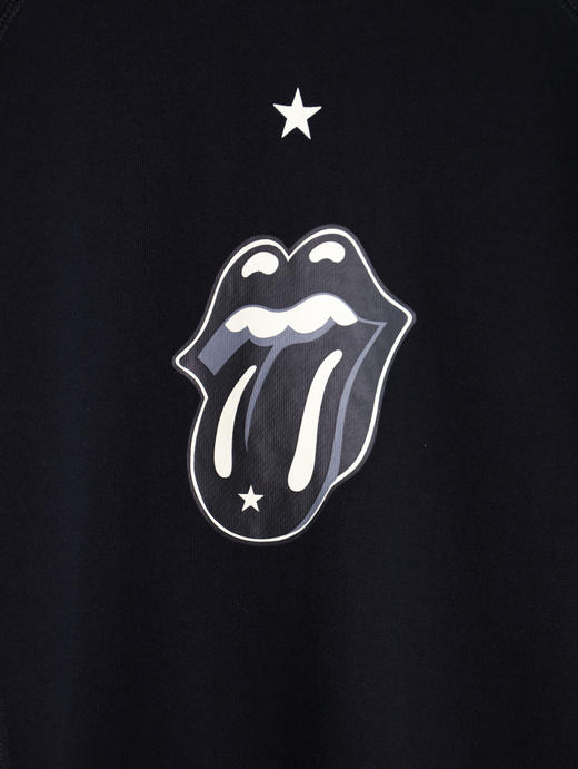 m.f.k 滚石 d1sco 大舌头五星手绘涂鸦卫衣 wy394