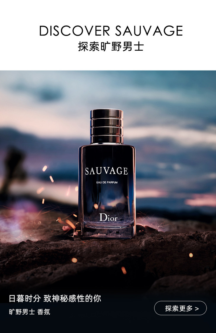 法国迪奥旷野男士淡香水100ml