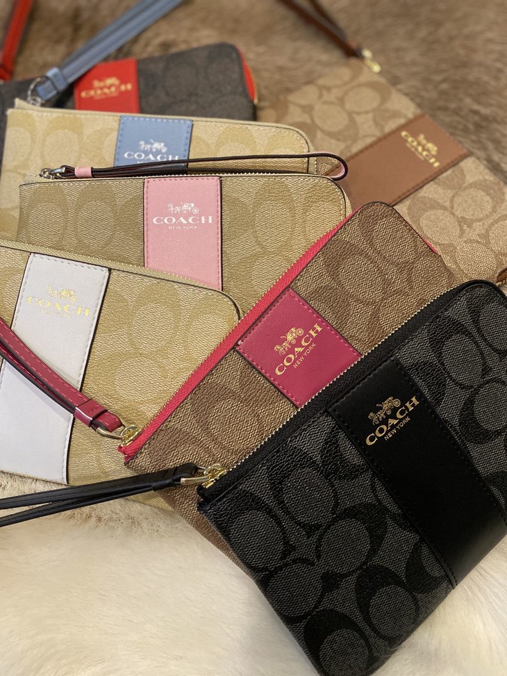 coach老花经典款手拿女士钱包