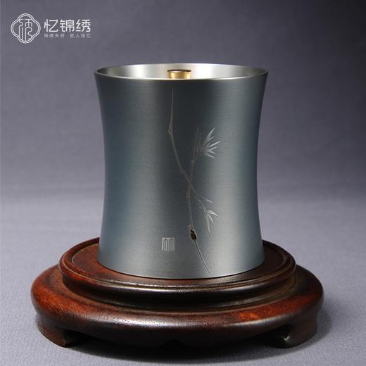 纯锡茶叶罐【竹】 商品图0