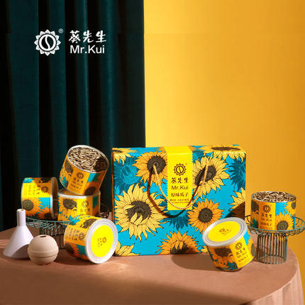 葵先生瓜子原味大颗粒 （218g*6罐）礼盒装 商品图2